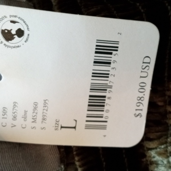 Mare Mare Olive Velvet Dress Tags - Picture 6 of 6